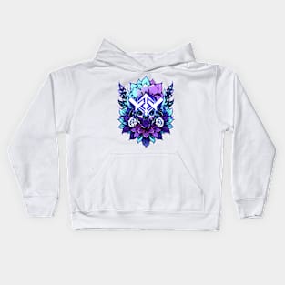 Cyberpunk Flowers Kids Hoodie